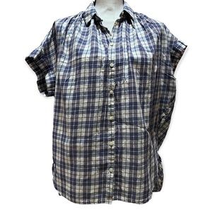 Madewell button down shirt (slit back)